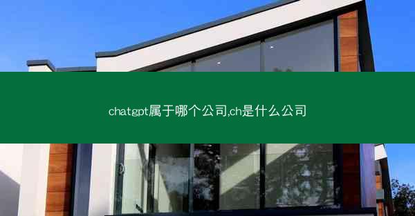 chatgpt属于哪个公司,ch是什么公司