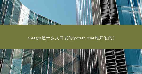chatgpt是什么人开发的(potato chat谁开发的)