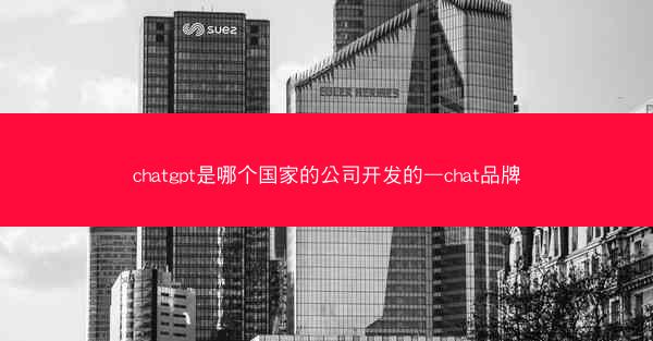 chatgpt是哪个国家的公司开发的—chat品牌